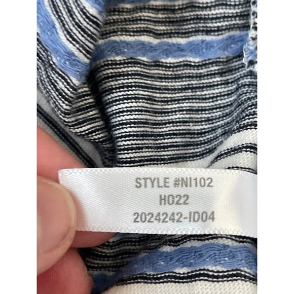 Madewell Jacquard Keyhole Crop Top in Stripe Women's Small‎ NI102 $78 Boho - Picture 12 of 13